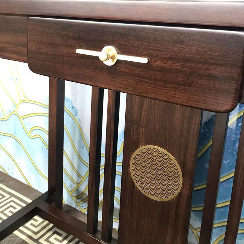 Rectangle Shape Contemporary Console Table Wooden Console Sofa Table Clearhalo 'Console Tables' 'console_tables' 'Entry & Mudroom Furniture' 'furn' 'furn_console_tables' 'Furniture' 1200x1200_6d9e0de2-3e01-4fea-8a55-2b575b233224