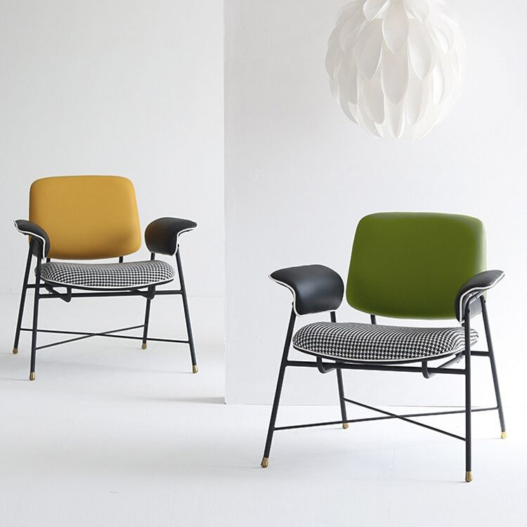 Mid-century Modern Accent Armchair Fixed Back Armchair for Living Room Clearhalo 'Accent Chairs' 'accent_chairs' 'Chairs & Seating' 'furn' 'furn_accent_chairs' 'Furniture' 'Living Room Furniture' 1200x1200_6d9ebe15-0ff4-4fb5-bbe2-187ca6833b17