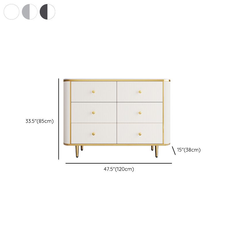 Bedroom Glam Storage Chest Stone 15" Wide Chest with Drawers Clearhalo 'Bedroom Furniture' 'Dressers & Chests' 'dressers_chests' 'furn' 'furn_dressers_chests' 'Furniture' 1200x1200_6da0260d-c522-4252-a4c6-26dbf6c63261