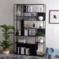 Bibliothèque de style contemporain metal ouvert étagère pour le bureau