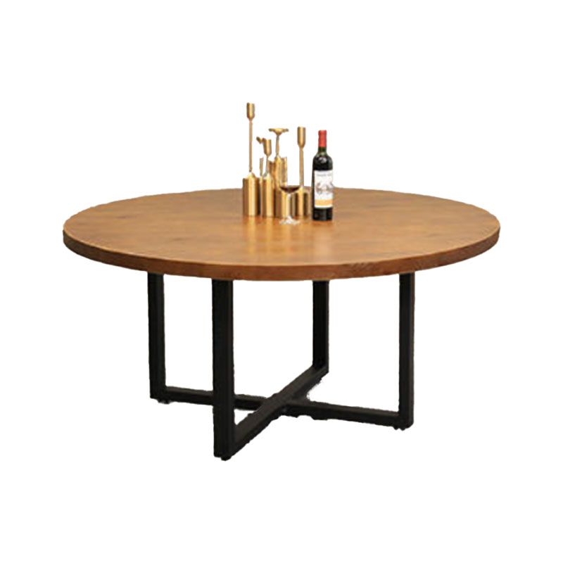 Moderne 1/5/7-delige eetset ronde grenenhouten eettafel voor eetkamer keuken