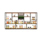 Modern Style Wine Rack Kitchen Metal Wall Mounted Wine Holder Rack