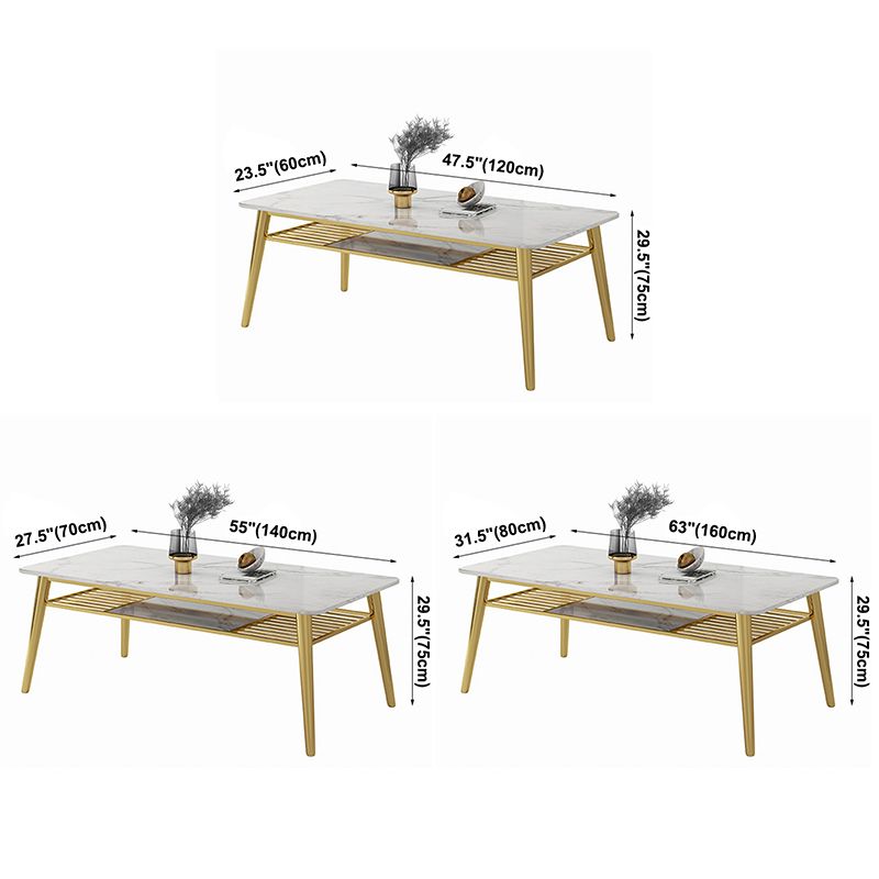 Glam Sintered Stone Kitchen Dining Table Rectangle Shape White Dining Table for Kitchen Clearhalo ' dining_table' 'Dining Tables & Seating' 'Dining Tables' 'furn' 'furn_dining_table' 'Furniture' 'furniture_dining_table' 'Kitchen & Dining Furniture' 'kitchen&dining_furn' 'kitchen' 'kitchen_dining_table' 1200x1200_6daa53de-ab1d-421c-86bd-bf2bfbf22b40
