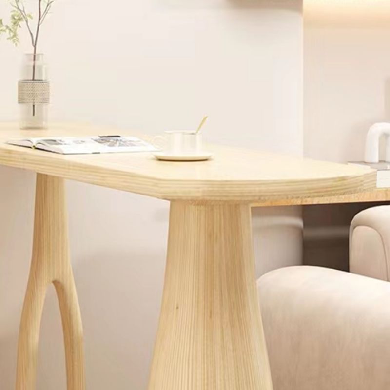 Contemporary Style Wood Bar Table 1/2 Pieces Bar Table Set for Home Use Clearhalo 'Bar Furniture' 'furn' 'furn_home_bar_bar_sets' 'Furniture' 'Home Bars & Bar Sets' 'home_bar_bar_sets' 'Kitchen & Dining Furniture' 1200x1200_6dae5b17-dc24-4d28-af4d-93337b39ee86