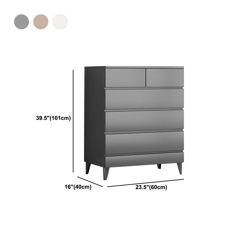 16 "W Lingerie coffre en bois vertical coffre avec tiroirs pour chambre à coucher