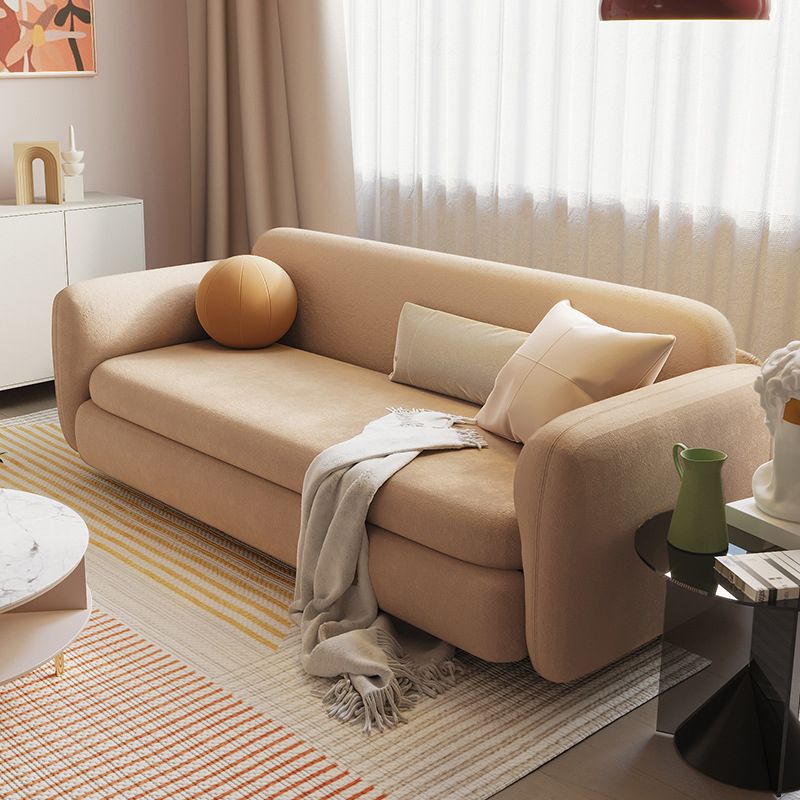 Recessed Arms Futon Sofa Bed Cushion Back Pillow Included Sleeper Sofa Clearhalo 'furn' 'furn_futons' 'Furniture' 'Futons & Daybeds' 'Futons' 'Living Room Furniture' 1200x1200_6db236c8-4a81-48e2-a396-00c4b779db4b