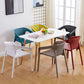 Contemporary Stackable Chairs Dining Kitchen Arm Chairs with Plastic Legs Clearhalo 'Dining Chairs' 'Dining Tables & Seating' 'dining_chair' 'furn' 'furn_dining_chair' 'Furniture' 'furniture_dining_chair' 'Kitchen & Dining Furniture' 1200x1200_6db2a190-9f02-4817-8a34-c28431716b3c