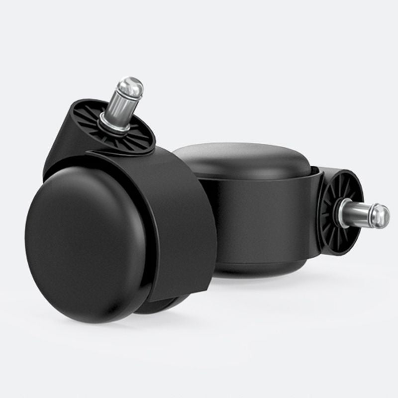 Sedia moderna in fico in pelle girevole sedia a braccia fissa nera.