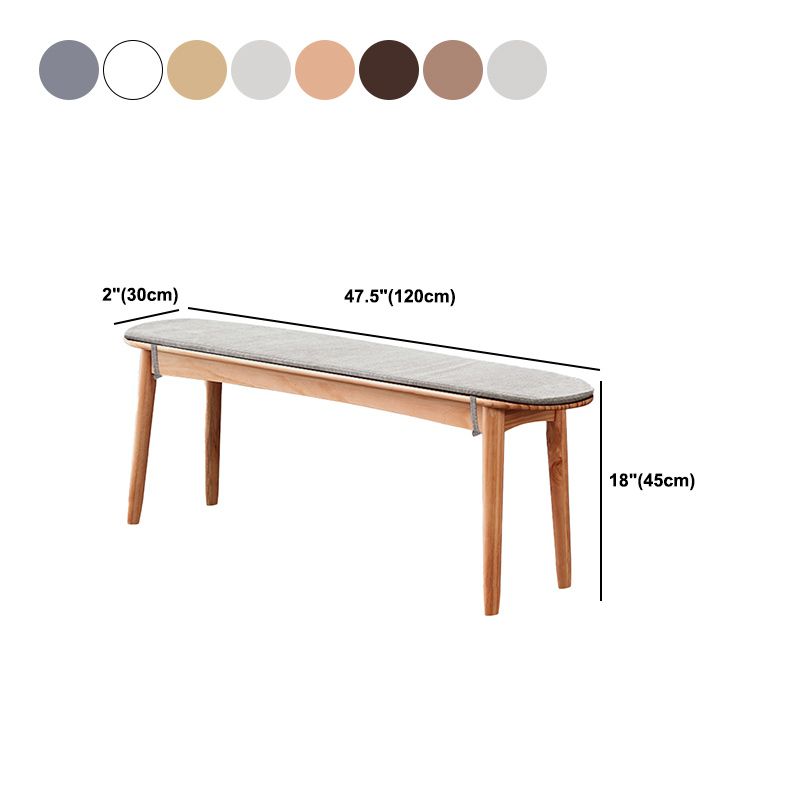 11.8 Inch Wide Contemporary Bench Solid Wood Pine Seating Bench Clearhalo 'Benches' 'Chairs & Seating' 'furn' 'furn_benches' 'Furniture' 'Living Room Furniture' 1200x1200_6dbc6015-426c-4bd6-a6b6-36d97af69f49