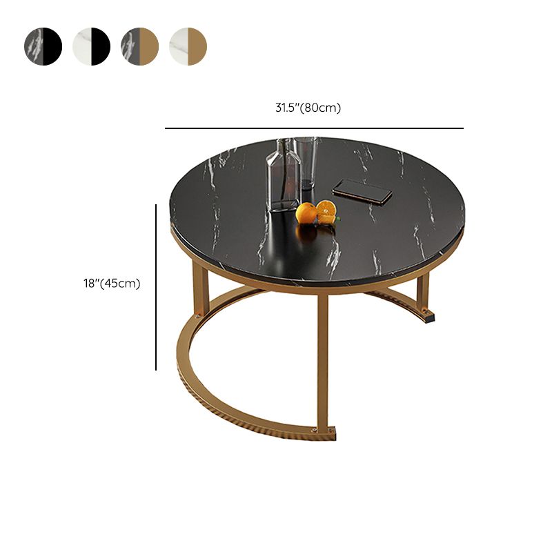Slate Nesting Coffee Table Set No Distressing Round Coffee Table Set Clearhalo 'Coffee & Accent Tables' 'Coffee Tables' 'coffee_tables' 'furn' 'furn_coffee_tables' 'Furniture' 'Living Room Furniture' 1200x1200_6dbef41f-6e3b-426f-bdf6-f3eccd3e9944