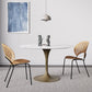 Simple Round Stone Top Dining Table Metal Base Dining Table for Living Room Clearhalo 'Dining Tables & Seating' 'Dining Tables' 'dining_table' 'furn' 'furn_dining_table' 'Furniture' 'furniture_dining_table' 'Kitchen & Dining Furniture' 'kitchen' 'kitchen_dining_table' 1200x1200_6dbf085d-b80a-43d9-8ee7-4697c940eb26