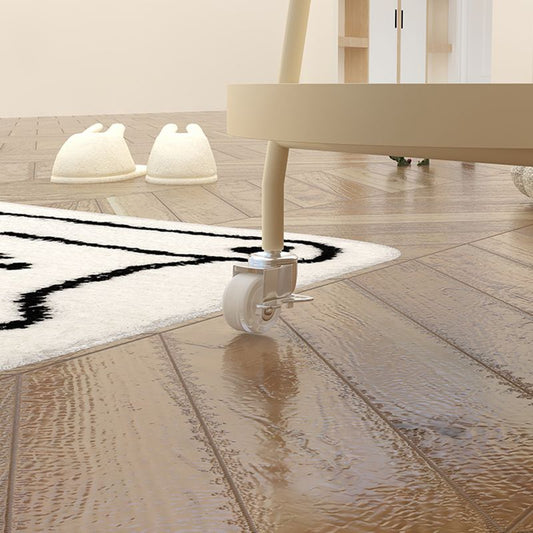 Tavolo da fine a 2 livelli ovale con ruote laterale moderno con ruote