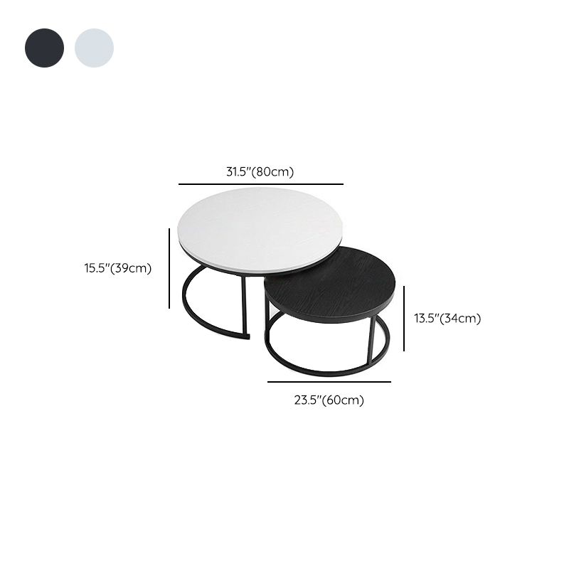 Minimalism Frame Cocktail Table Slate Top Coffee or End Table with Storage Drawers Clearhalo 'Coffee & Accent Tables' 'Coffee Tables' 'coffee_tables' 'furn' 'furn_coffee_tables' 'Furniture' 'Living Room Furniture' 1200x1200_6dc2ae2f-7912-4343-867d-161c3b5689c2