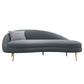 Glam Velvet 4-seat Sofa Curved Tight Back 74.80"W Sofa for Living Room Clearhalo 'furn' 'furn_sofas' 'Furniture' 'furniture_sofas' 'kitchen' 'kitchen_sofas' 'Living Room Furniture' 'Sofa' 'sofas' 1200x1200_6dc37cf5-045c-466b-9893-b5acf4df22f8