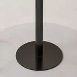 Industrial Metal Bar Table Faux Marble 23.6" Round Top Indoor Bistro Table Clearhalo 'Bar Furniture' 'Bar Tables' 'bar_tables' 'furn' 'furn_bar_tables' 'Furniture' 'furniture_bar_tables' 'Kitchen & Dining Furniture' 'kitchen&dining_furn' 'kitchen' 1200x1200_6dc58f4f-25de-4025-b374-4c29eddb4523