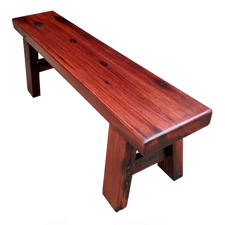 Solid Wood Thickened Dining Bench, Traditional 16"H Seating Bench with Legs Clearhalo 'Benches' 'Chairs & Seating' 'furn' 'furn_benches' 'Furniture' 'Living Room Furniture' 1200x1200_6dca1589-ef00-4253-bd90-5f8434b95159