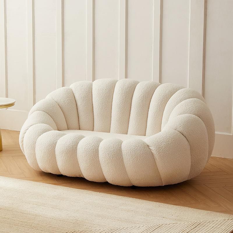 Divano contemporaneo con braccia inclinate 26,77 "divano standard di alto livello