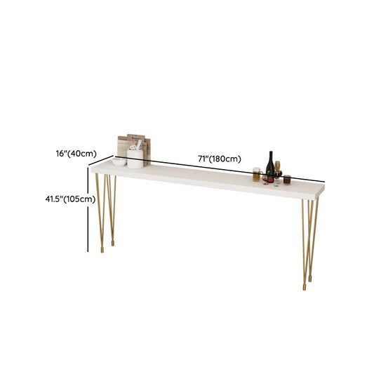 Glam Style Rectangle Bar Table Set 1/2/3/5/9 Pieces Solid Wood Counter Table Clearhalo 'Bar Furniture' 'furn' 'furn_home_bar_bar_sets' 'Furniture' 'Home Bars & Bar Sets' 'home_bar_bar_sets' 'Kitchen & Dining Furniture' 1200x1200_6dcbf59f-61c5-4bd4-88a9-3b68a2ac5837