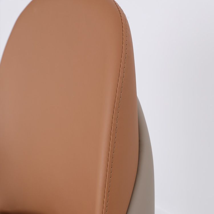 Modern Simple Side Chair Faux Leather Kitchen Dining Chairs with Wooden Base Clearhalo 'Dining Chairs' 'Dining Tables & Seating' 'dining_chair' 'furn' 'furn_dining_chair' 'Furniture' 'Kitchen & Dining Furniture' 1200x1200_6dcdda51-d5f2-4aab-b278-a29146d2ac57