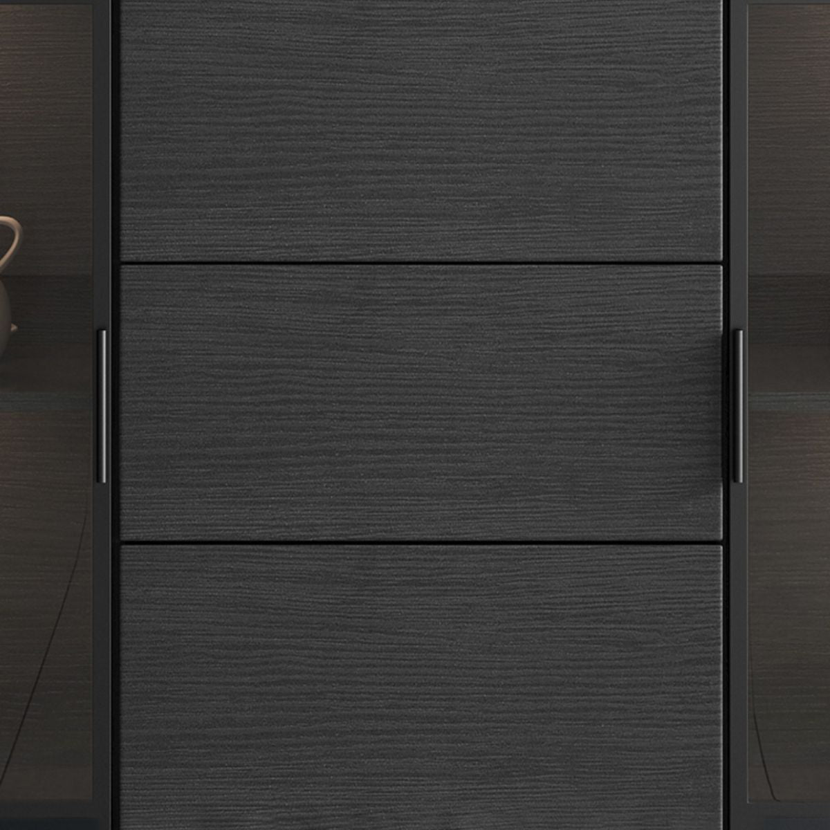 35.43 "H Sideboard Moderner Style Dining -Server mit 3 Schubladen für Küchen- und Esszimmer