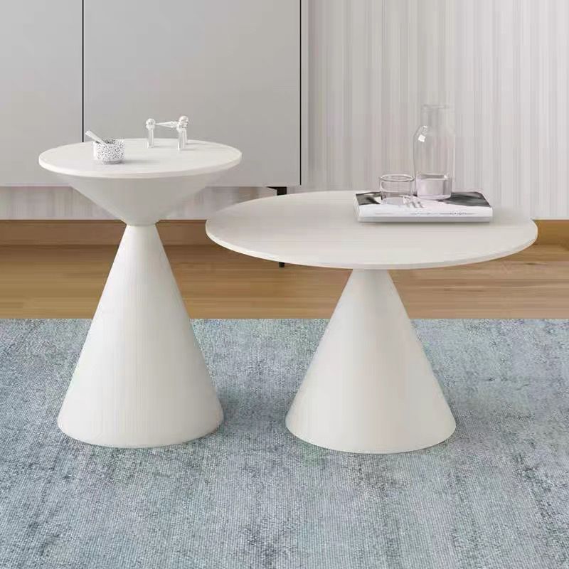 Mid-Century Modern Cocktail Table Pedestal Metal Coffee Table Clearhalo 'Coffee & Accent Tables' 'Coffee Tables' 'coffee_tables' 'furn' 'furn_coffee_tables' 'Furniture' 'Living Room Furniture' 1200x1200_6dd41e9d-e5b6-4bc8-9bdd-abdea5fa505e