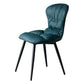 Nordic Style Metal Armless Dining Chairs Leather Upholstered Side Chair for Home Use Clearhalo ' kitchen&dining_furn' 'Dining Chairs' 'Dining Tables & Seating' 'dining_chair' 'furn' 'furn_dining_chair' 'Furniture' 'furniture_dining_chair' 'Kitchen & Dining Furniture' 'kitchen' 1200x1200_6dd6c614-bffd-4e7c-a6ec-cf3a6aa5a379