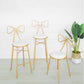 Glam Armless Backrest Counter Stool Iron Dessert Shop Bar Stool with Cushion and Pedal Clearhalo 'Bar Furniture' 'Bar Stools' 'bar_stools' 'furn' 'furn_bar_stools' 'Furniture' 'furniture_bar_stools' 'Kitchen & Dining Furniture' 1200x1200_6dd90659-bd51-4d4e-b4c1-3e68185d411b