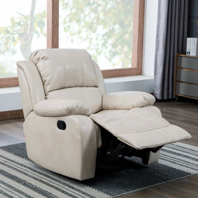 Sedia reclinabile regolabile reclinabile standard in pelle con supporto lombare