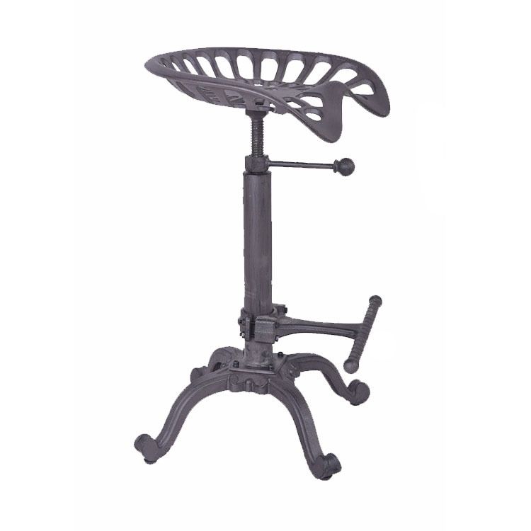 Single Modern Style Bar-stool with Swivel Adjustable Height Iron Footrest for Kitchen Bar Clearhalo 'Bar Furniture' 'Bar Stools' 'bar_stools' 'furn' 'furn_bar_stools' 'furniture_bar_stools' 'Kitchen & Dining Furniture' 'kitchen&dining_furn' 'kitchen' 'kitchen_furn' Furniture' 1200x1200_6de1208d-2c64-4989-9635-659b27f53e38