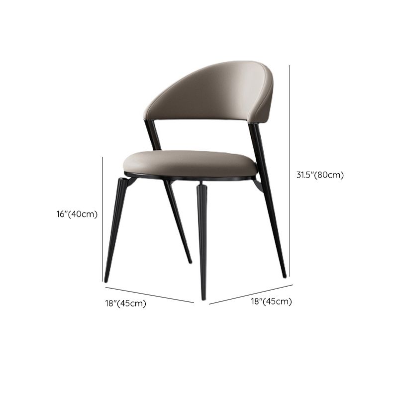 Sedia laterale industriale aperta sedia sala da pranzo per sala da pranzo