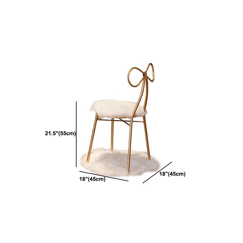 15,74 "tavoli da vanità per vanità per trucco largo con 2 cassetti, bianco brillante