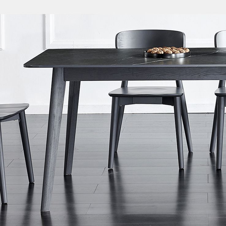 Industrial Rectangle Dining Table for Restaurant Sintered Stone Top Table with 4 Legs Clearhalo ' dining_table' 'Dining Tables & Seating' 'Dining Tables' 'furn' 'furn_dining_table' 'Furniture' 'furniture_dining_table' 'Kitchen & Dining Furniture' 'kitchen&dining_furn' 'kitchen' 'kitchen_dining_table' 1200x1200_6de51be3-d80c-4e4a-98e6-7a02e168bbd5