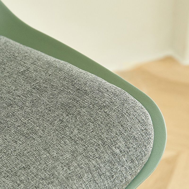 Nordic Style Indoor Backrest Counter High Stool with Metal Base Clearhalo 'Bar Furniture' 'Bar Stools' 'bar_stools' 'furn' 'furn_bar_stools' 'Furniture' 'Kitchen & Dining Furniture' 1200x1200_6de682a2-606b-40b8-a8a2-662b7aff4f43