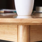 Contemporary Kitchen Dinner Table Solid Wood Round 4 Legs Dining Table