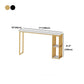 Rectangle Stone Bar Dining Table Contemporary Bar Table with Sled Base Clearhalo 'Bar Furniture' 'Bar Tables' 'bar_tables' 'furn' 'furn_bar_tables' 'Furniture' 'furniture_bar_tables' 'Kitchen & Dining Furniture' 1200x1200_6de75b14-7687-4920-baa1-3945d4da9c8c