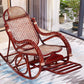 Woven Rope Rocking Chair Rattan Traditional Solid Rocking Accent Chair with Cushions Clearhalo 'Chairs & Seating' 'furn' 'furn_rocking_chairs' 'Furniture' 'Living Room Furniture' 'Rocking Chairs' 'rocking_chairs' 1200x1200_6deda027-17f0-4a7d-8eb3-5c65d934e0dd