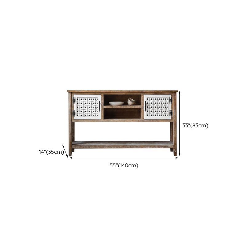 Industrial Rectangle Bar Pulls Accent Cabinet With Doors Cabinet Clearhalo 'Cabinets & Chests' 'cabinets_chests' 'furn' 'furn_cabinets_chests' 'Furniture' 'Living Room Furniture' 1200x1200_6deed503-dc3b-4097-b06b-d638af30ac95