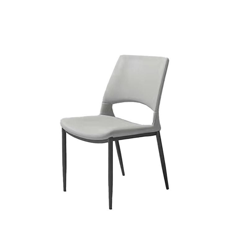 Armless Dining Chairs Contemporary Open Back Dining Side Upholstered Furniture Clearhalo 'Dining Chairs' 'Dining Tables & Seating' 'dining_chair' 'furn' 'furn_dining_chair' 'Furniture' 'Kitchen & Dining Furniture' 1200x1200_6df0af20-ceda-4423-891a-71ec400a343e