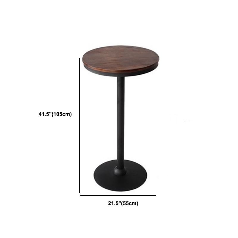 Industrial 1/2/3/4/5 Pieces Solid Wood Bar Table Set Fixed Counter Set for Home Use Clearhalo 'Bar Furniture' 'furn' 'furn_home_bar_bar_sets' 'Furniture' 'Home Bars & Bar Sets' 'home_bar_bar_sets' 'Kitchen & Dining Furniture' 1200x1200_6df449fc-e7c6-4b4f-8f5d-55dd2a5c6c3e