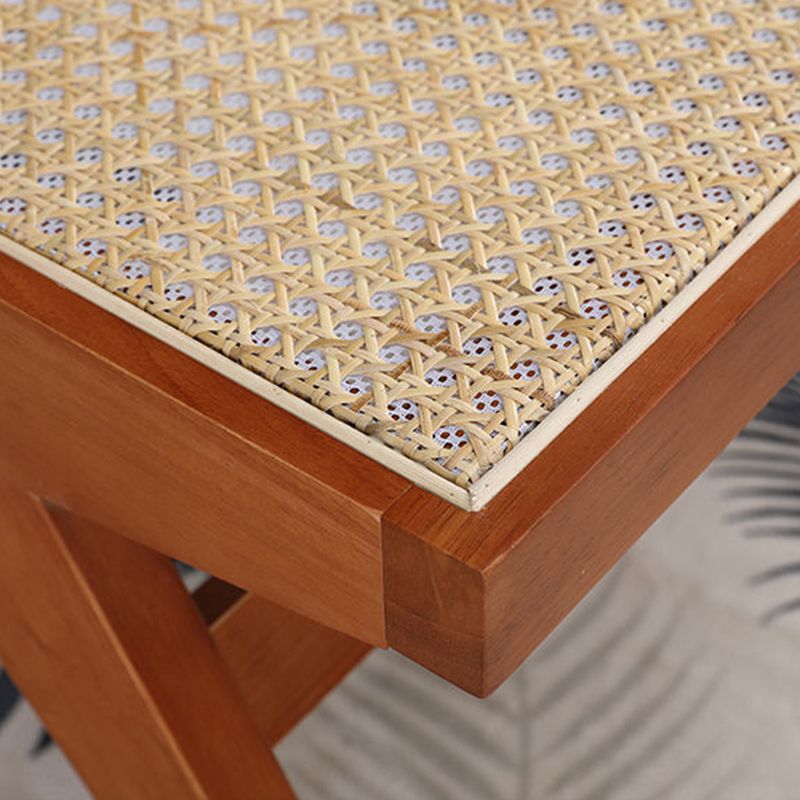 Tropical Rubber Wood Bedroom Bench 50.7"L Seating Bench with Legs Clearhalo 'Benches' 'Chairs & Seating' 'furn' 'furn_benches' 'Furniture' 'Living Room Furniture' 1200x1200_6df5acdf-82ef-4ff1-a82a-3007d7f5fac8