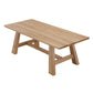 Modern Solid Wood Kitchen Dining Table Khaki Rectangle Shape Dining Table with Trestle Base Clearhalo ' dining_table' 'Dining Tables & Seating' 'Dining Tables' 'furn' 'furn_dining_table' 'Furniture' 'furniture_dining_table' 'Kitchen & Dining Furniture' 'kitchen&dining_furn' 'kitchen' 'kitchen_dining_table' 1200x1200_6df60e82-49aa-44f2-bb48-99d59dad7d16
