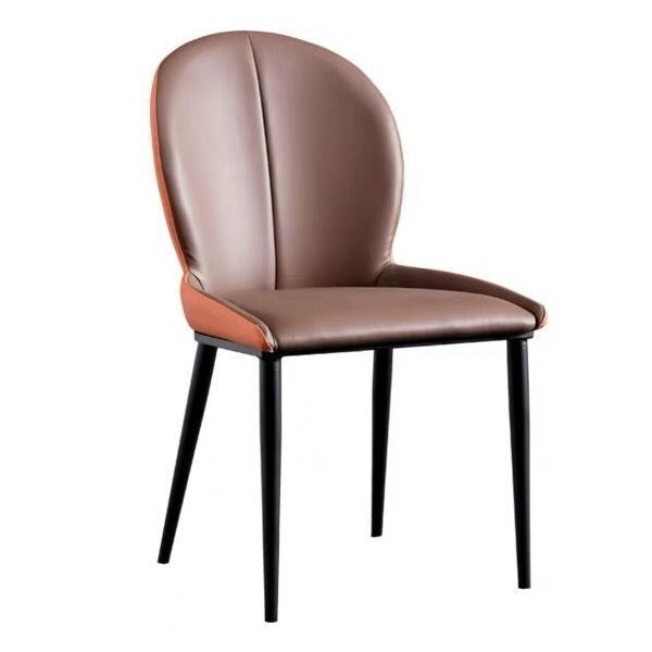 金属製の脚のキッチン用の現代的なスタイルの椅子アームチェア