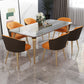 4 Legs Kitchen Dining Table Modern Luxury Style Rectangle Stone Dinette Table Clearhalo ' dining_table' 'Dining Tables & Seating' 'Dining Tables' 'furn' 'furn_dining_table' 'Furniture' 'furniture_dining_table' 'Kitchen & Dining Furniture' 'kitchen&dining_furn' 'kitchen' 'kitchen_dining_table' 1200x1200_6dfa1ebb-e469-435e-a68d-cd21b67d4c72