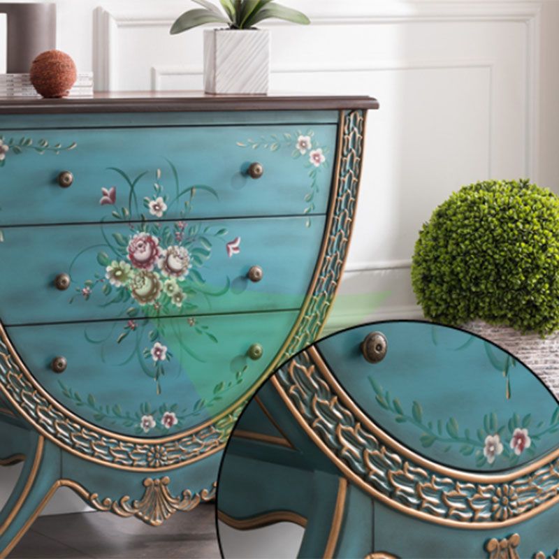 Madera sólida de cofre de almacenamiento tradicional de 15.6 pulgadas de ancho