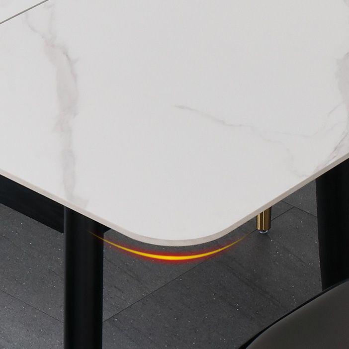 Modern 1/2/5/7 Pieces Dinette Set Rectangle Dining Table Set Clearhalo 'Dining Room Sets' 'Dining Tables & Seating' 'dining_room_set' 'furn' 'furn_dining_room_set' 'Furniture' 'furniture_dining_room_set' 'Kitchen & Dining Furniture' 'kitchen&dining_furn' 'kitchen' 1200x1200_6e077ae1-c1b4-40c8-bb37-d047857fab88