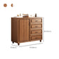 Modern Storage Cabinet Solid Wood Cabinet with Drawer for Home Clearhalo 'Cabinets & Chests' 'cabinets_chests' 'furn' 'furn_cabinets_chests' 'Furniture' 'Living Room Furniture' 1200x1200_6e093a7d-73d3-4f96-bdfc-1fbbaa143697