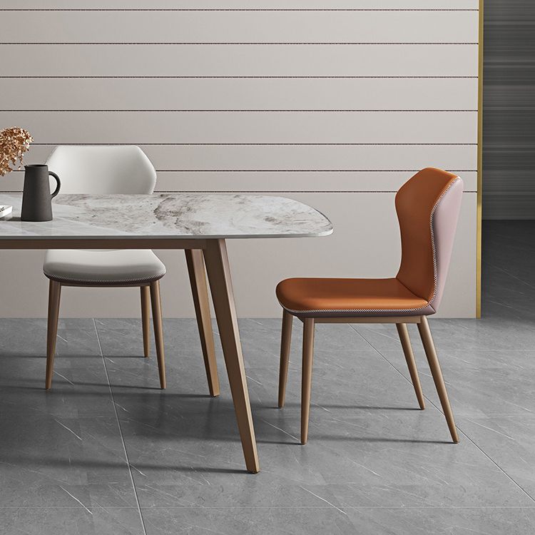 Glam 1/2/5/7 Pieces Dinette Set with Grey Sintered Stone Top Rectangle Dining Table Set Clearhalo 'Dining Room Sets' 'Dining Tables & Seating' 'dining_room_set' 'furn' 'furn_dining_room_set' 'Furniture' 'furniture_dining_room_set' 'Kitchen & Dining Furniture' 1200x1200_6e0cfec8-f986-4843-a265-e15fbf393290