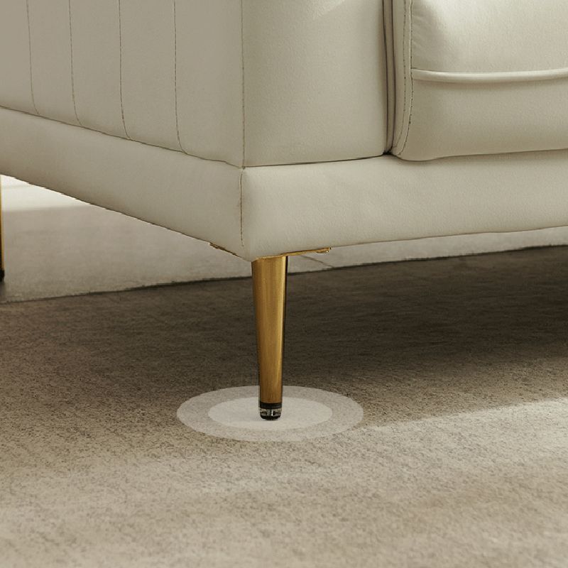 Contemporary Faux Leather Couch Square Arm Sofa with 2 Pillows Clearhalo 'furn' 'furn_sofas' 'Furniture' 'furniture_sofas' 'Living Room Furniture' 'Sofa' 'sofas' 1200x1200_6e11bea0-3e61-47f9-a505-d6c239f03f1f