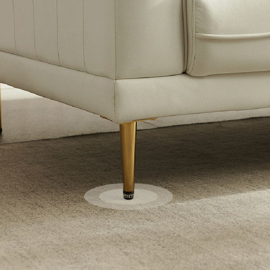 Contemporary Faux Leather Couch Square Arm Sofa with 2 Pillows Clearhalo 'furn' 'furn_sofas' 'Furniture' 'furniture_sofas' 'Living Room Furniture' 'Sofa' 'sofas' 1200x1200_6e11bea0-3e61-47f9-a505-d6c239f03f1f