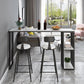 Industrial Bar Table Bar Height Rectangle Pub Table for Indoor Clearhalo 'Bar Furniture' 'Bar Tables' 'bar_tables' 'furn' 'furn_bar_tables' 'Furniture' 'Kitchen & Dining Furniture' 1200x1200_6e12c5d4-c5a7-4fe3-ade8-4de90a2f7612